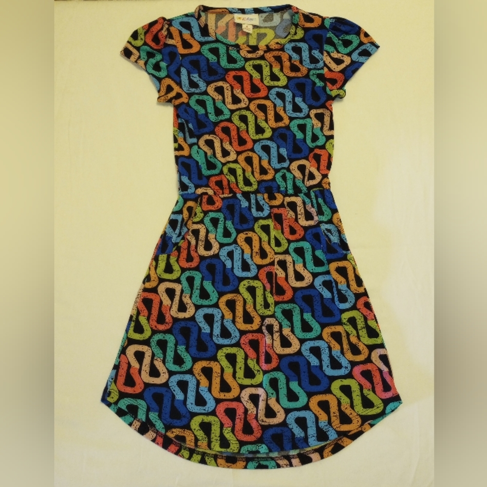 LuLaRoe dress w/ pockets, girls, size 6